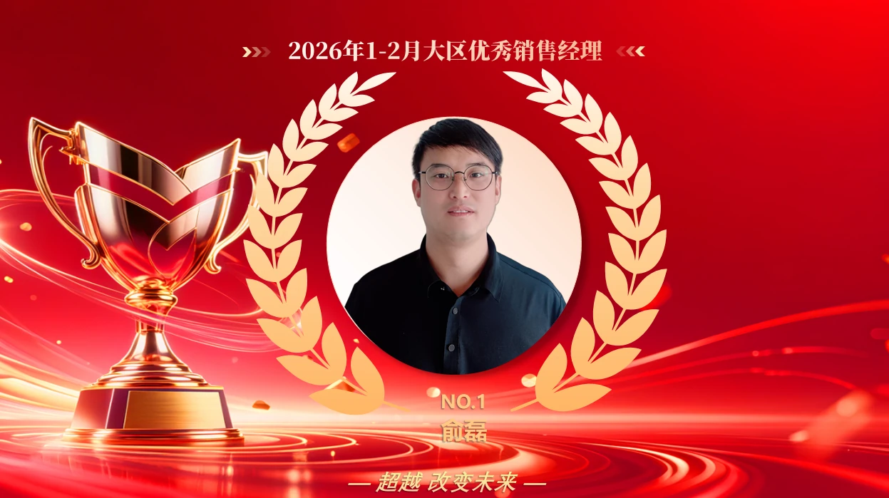 Jan–Feb Outstanding Regional Sales Manager